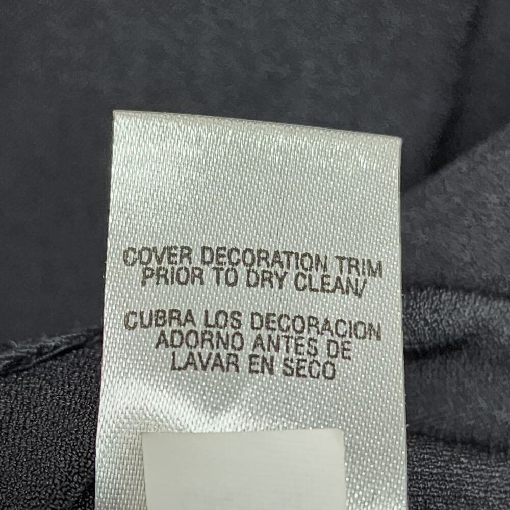 NWT Sandra Darren Petite 4P Black Tan Knit Shift Dress Lined Career Office Churc - Picture 11 of 15